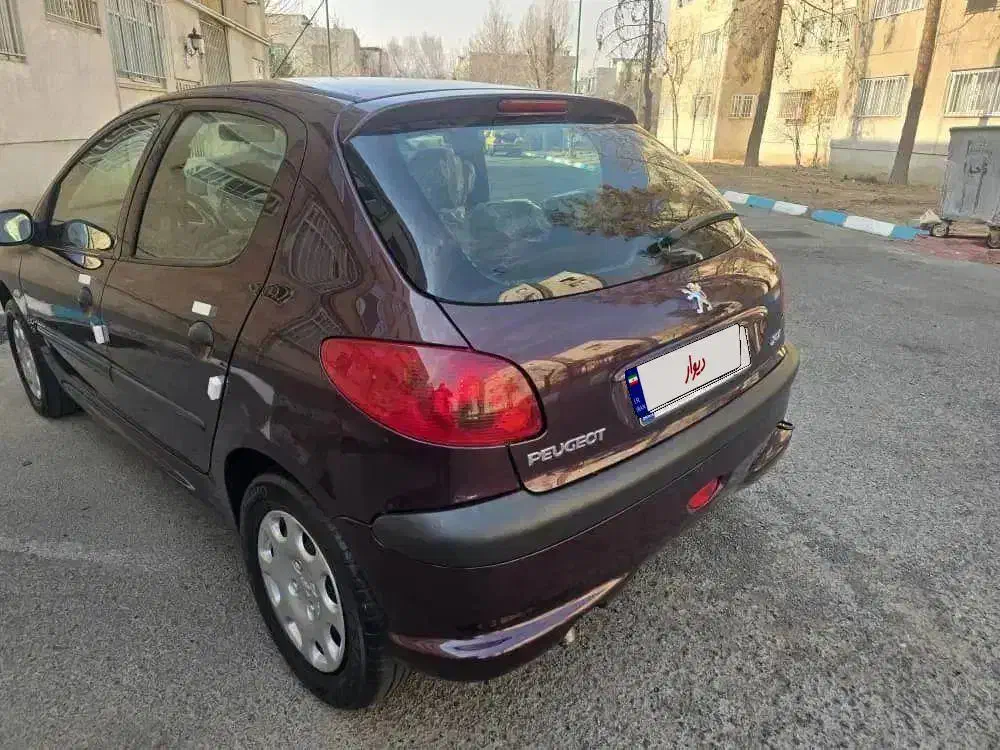 206تیپ5مدل91بدون رنگ43تاکارمشابه‌صفر|خودرو سواری و وانت|تهران, زیبادشت|دیوار