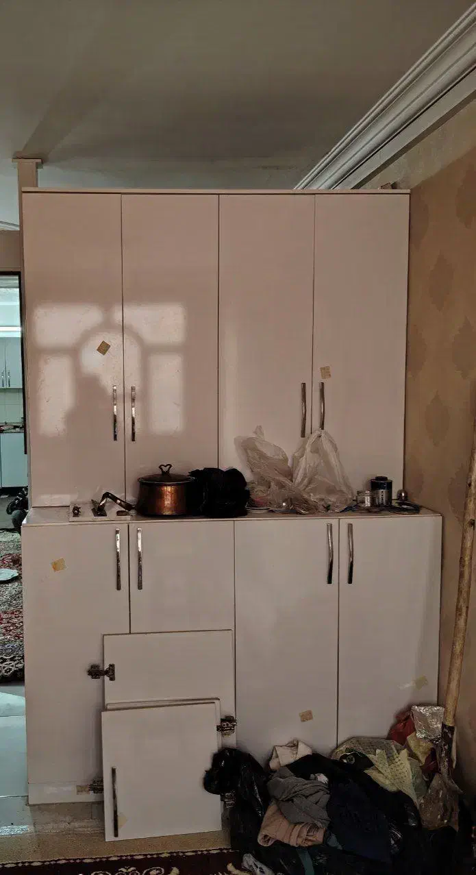 کمددیواری ام دی اف درحدنو|جاکفشی، کمد، دراور|مشهد, بهمن|دیوار