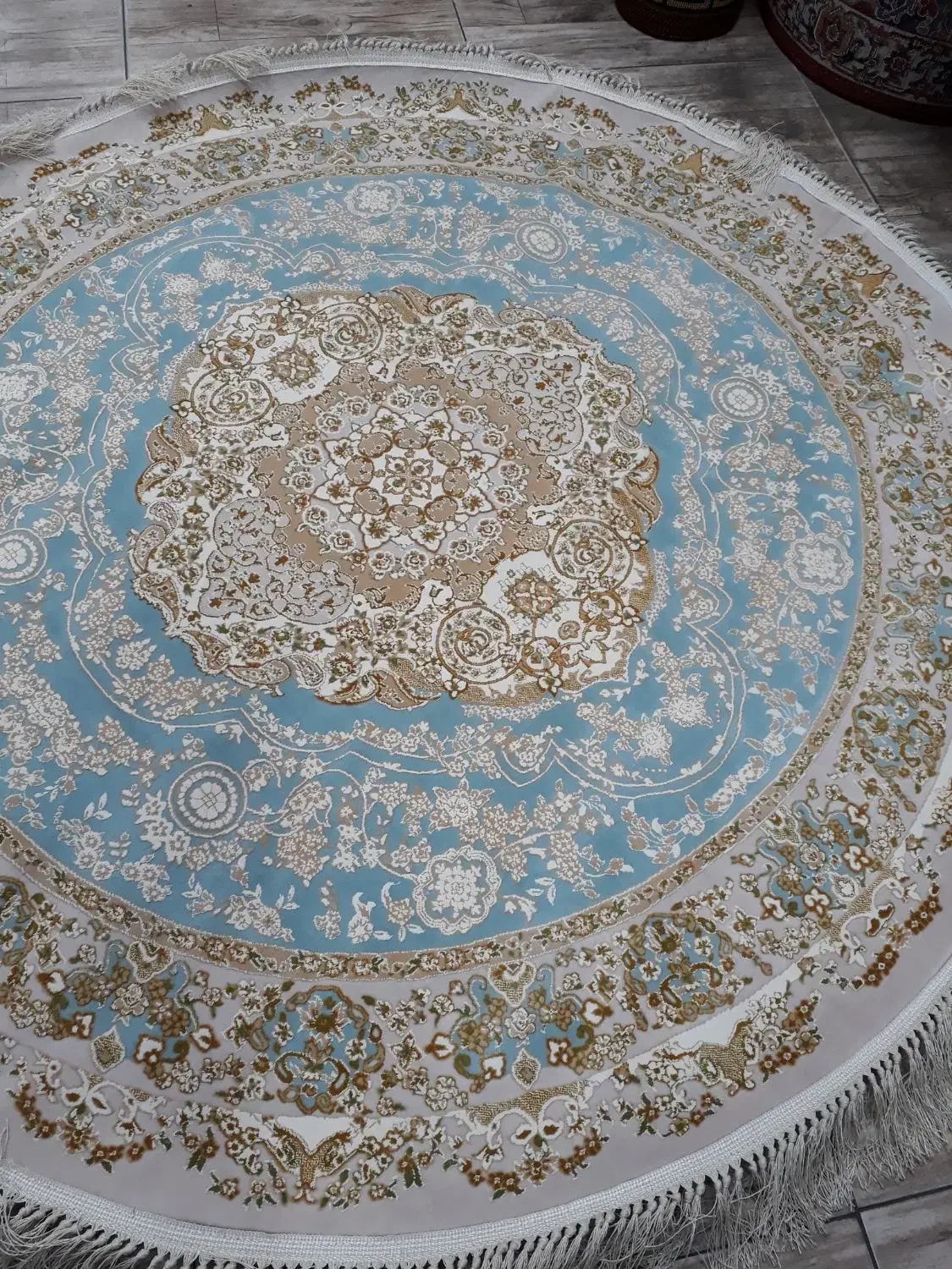 فرش آشپزخانه فرش دایره مارک ایپک ۱۲۰۰شانه گرد۱۵۰|فرش|تبریز, |دیوار