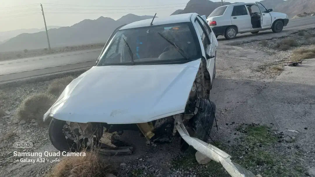 فروش پژو پارس سال مدل93 تصادفی|خودرو سواری و وانت|داراب, |دیوار