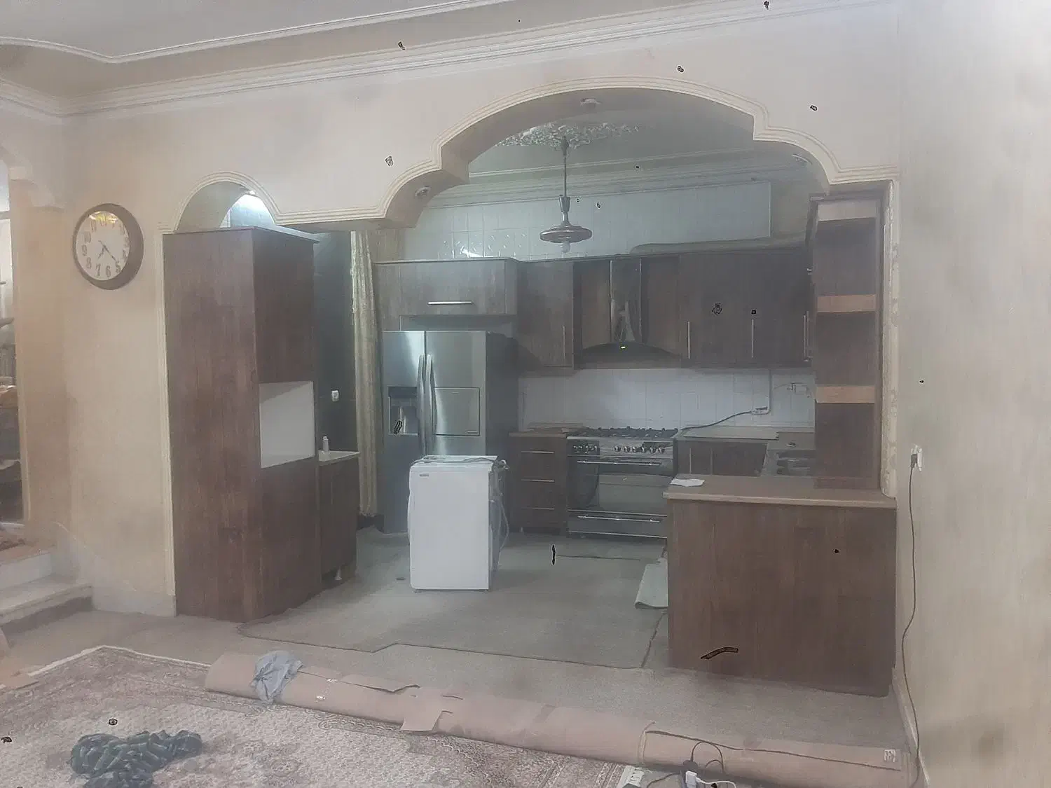 کابینت|آب‌چکان و نظم‌دهنده ظروف|نیشابور, خیام|دیوار