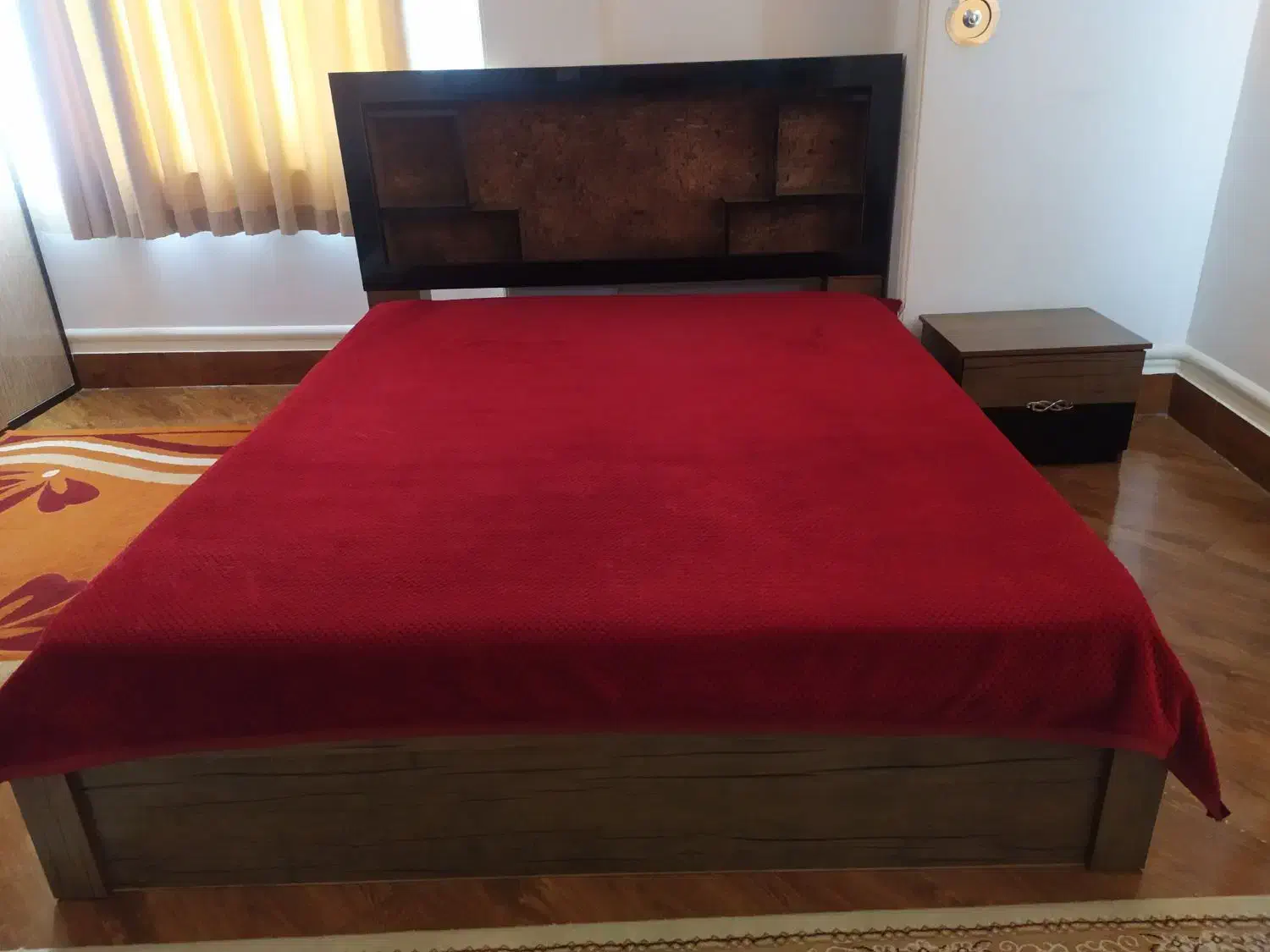 تخت دو نفره ۲۰۰×۱۶۰|تخت و سرویس خواب|مهاباد (آذربایجان غربی), |دیوار