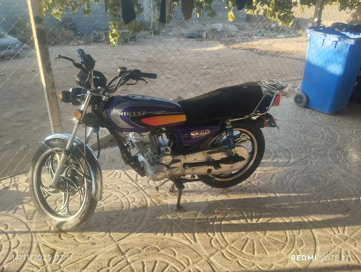 متور ۲۰۰ نیکتاز مدل ۹۹|موتورسیکلت|همایجان, |دیوار