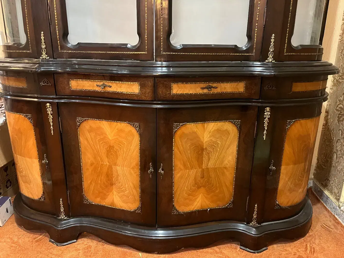 دکوری چوبی|بوفه، ویترین، کنسول|اهواز, کمپلو شمالی|دیوار