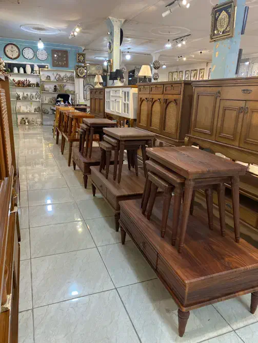 جلومبلی چوبی و فلزی|مبلمان خانگی و میز عسلی|زنجان, |دیوار