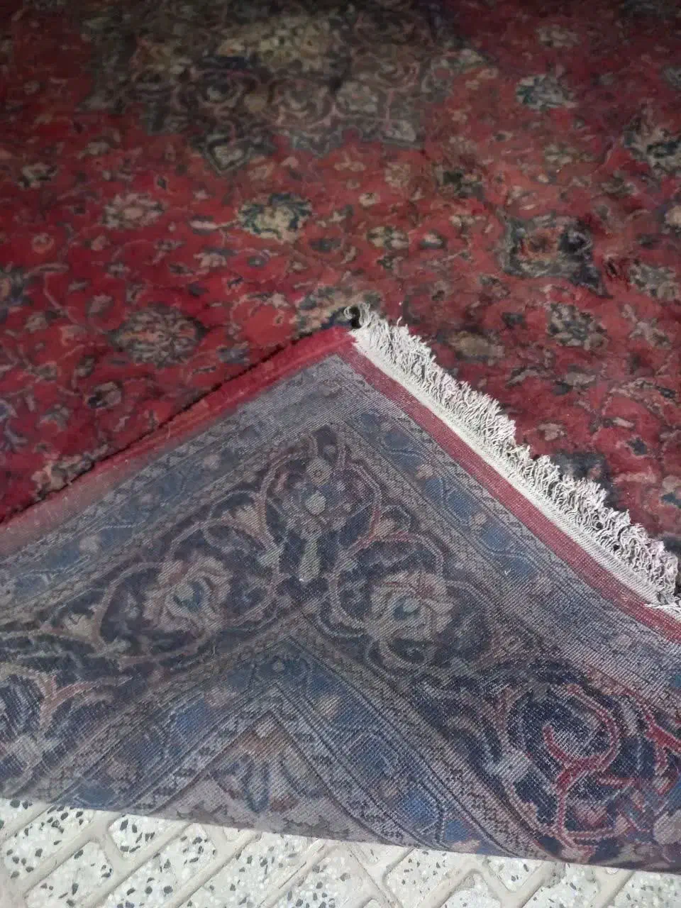 فرش ۱۲متری دستباف|فرش|اراک, |دیوار