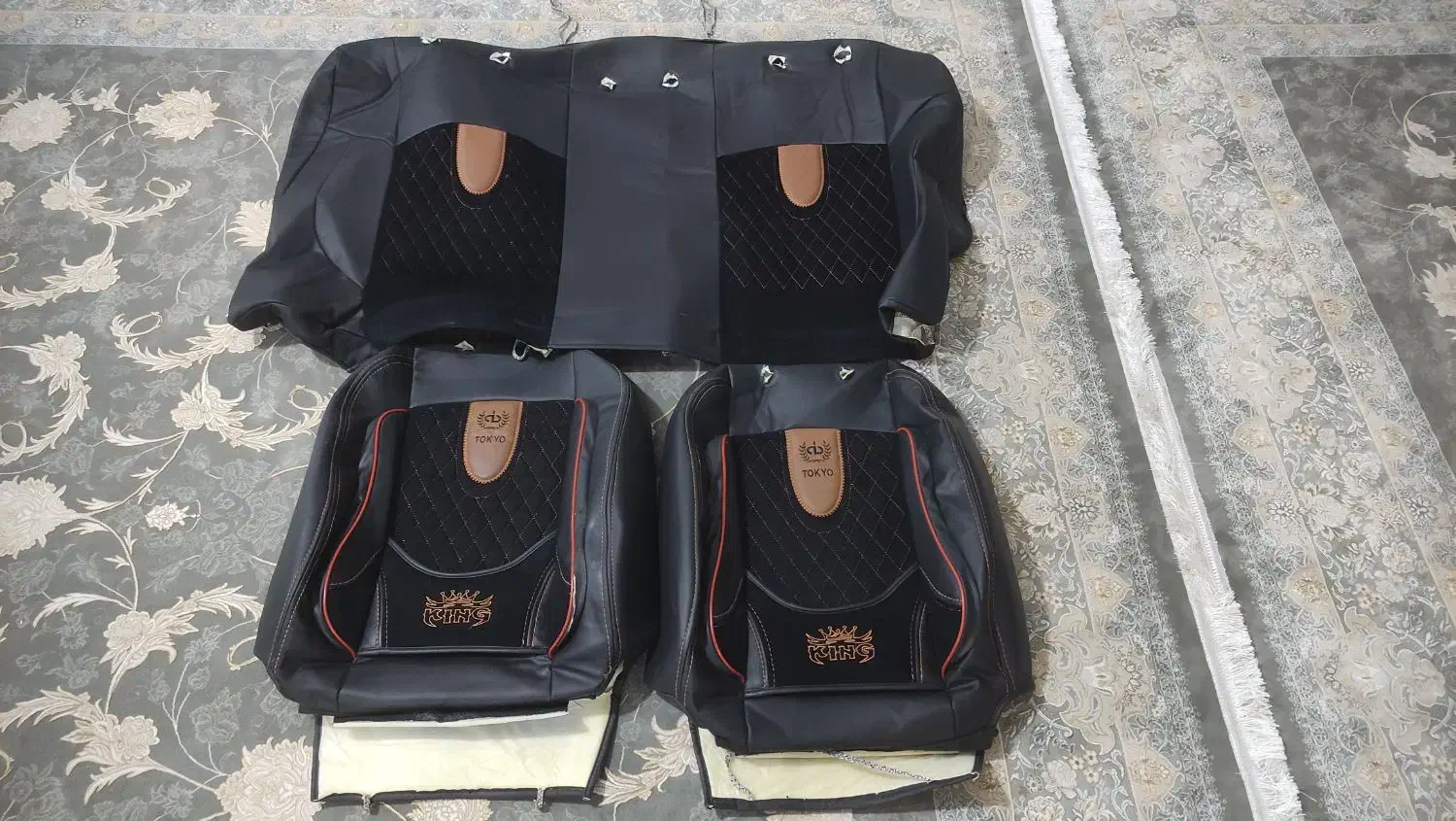 قالپاق روغن موتور پژو فابریکی و روکش صندلی سایناs|قطعات یدکی و لوازم جانبی|زابل, |دیوار