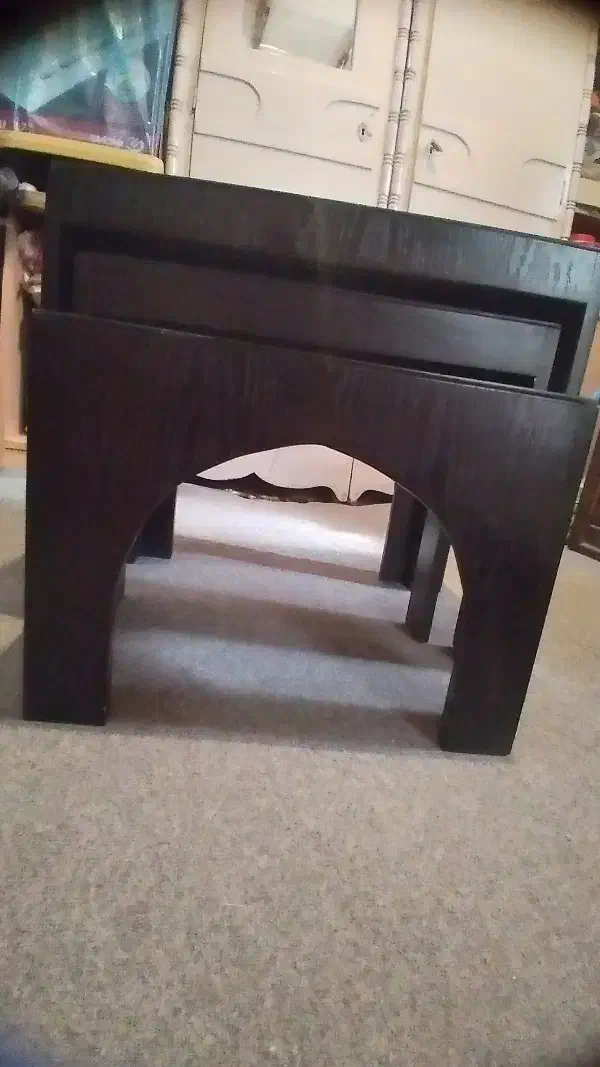 میز جلو مبلی چرخشی و عسلی|مبلمان خانگی و میز عسلی|قزوین, |دیوار