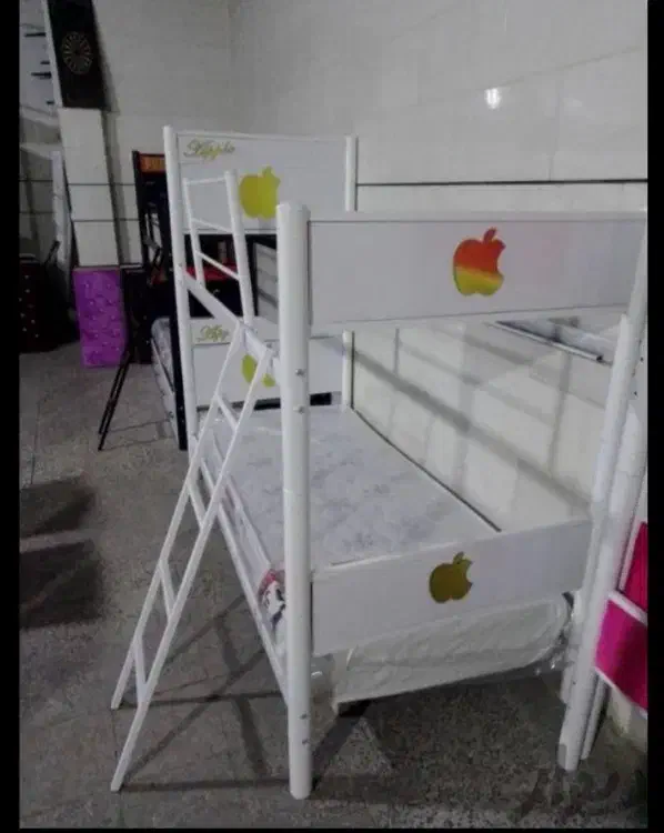 تخت دوطبقه نو|تخت و سرویس خواب|مبارکه, |دیوار