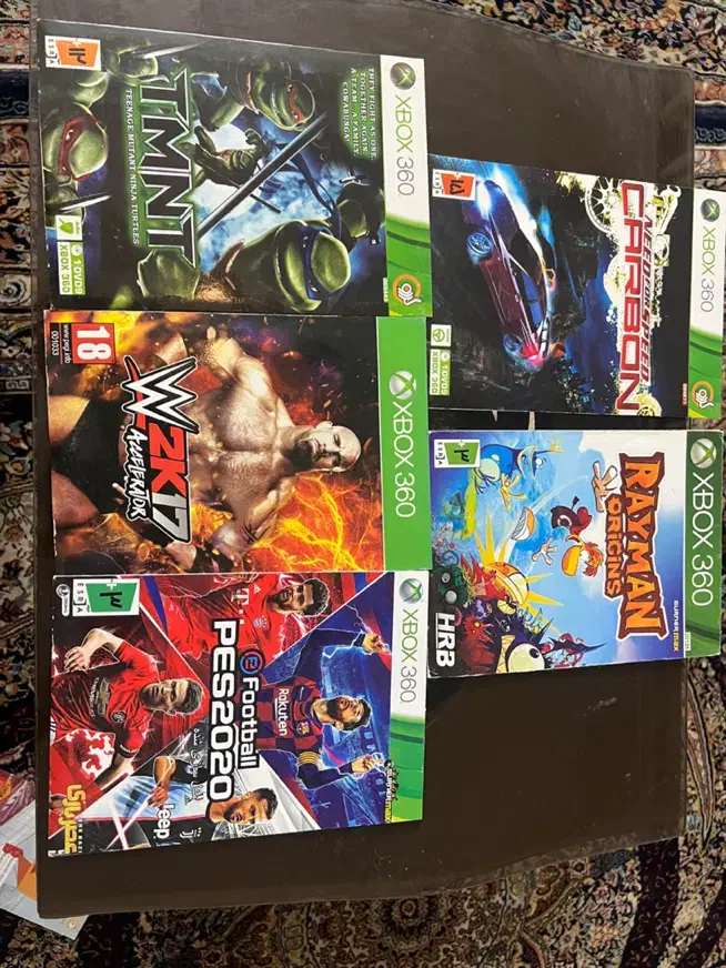 انواع دیسک های ps1-2 xbox 360|کنسول، بازی ویدئویی و آنلاین|مشهد, ادیب نیشابوری (شهرک غرب)|دیوار