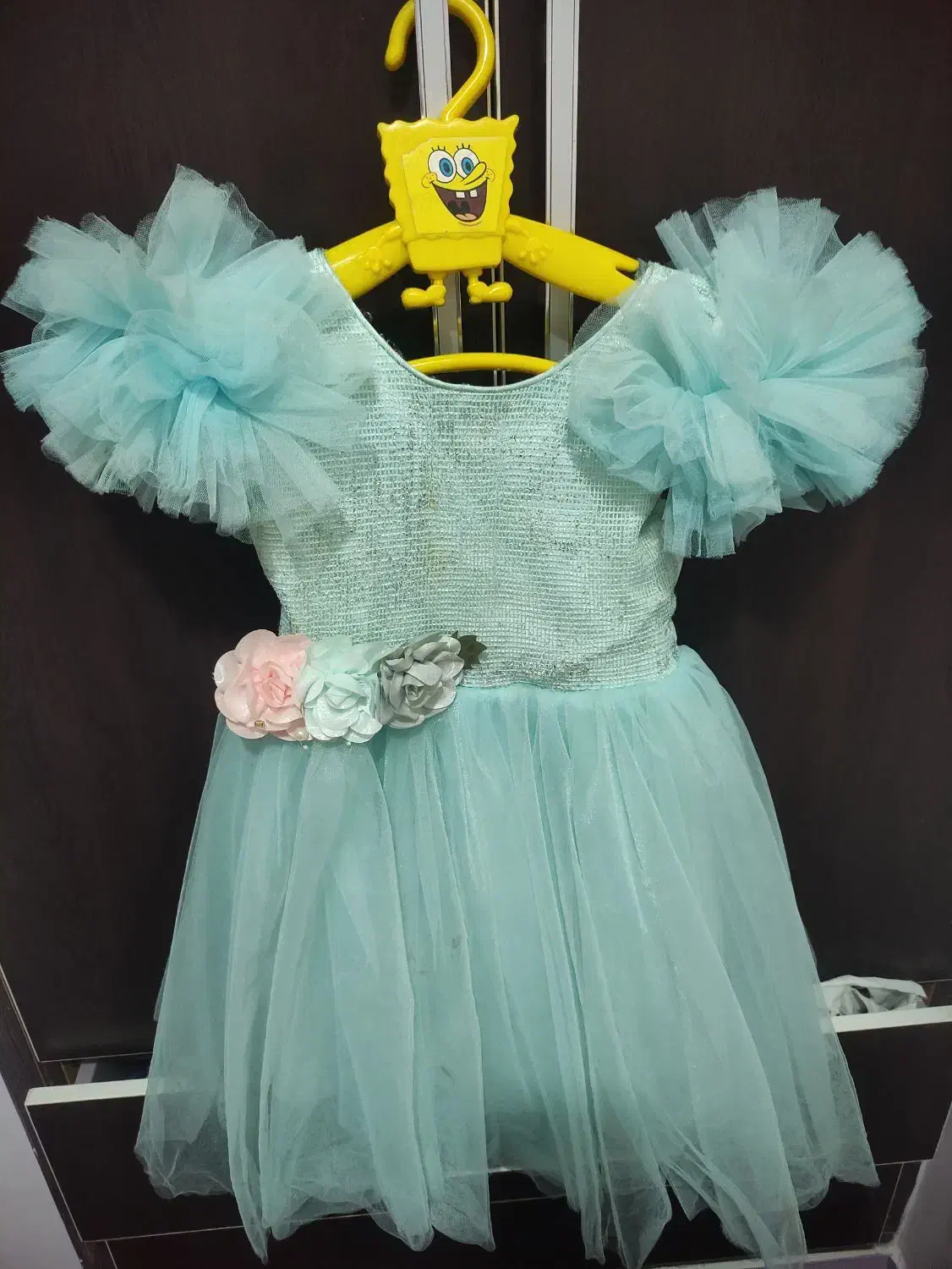 لباس عروس آبی|کفش و لباس بچه|دزفول, |دیوار