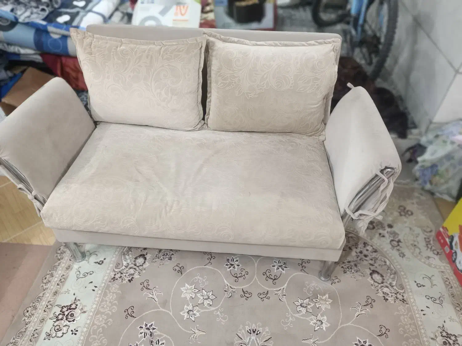 مبل راحتی جنس استیل|مبلمان خانگی و میز عسلی|اراک, |دیوار