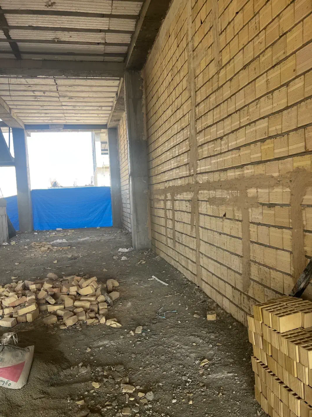 اجازه مغازه نیمه کاره ۱۱۰ متر|اجارهٔ مغازه و غرفه|نسیم‌شهر, |دیوار