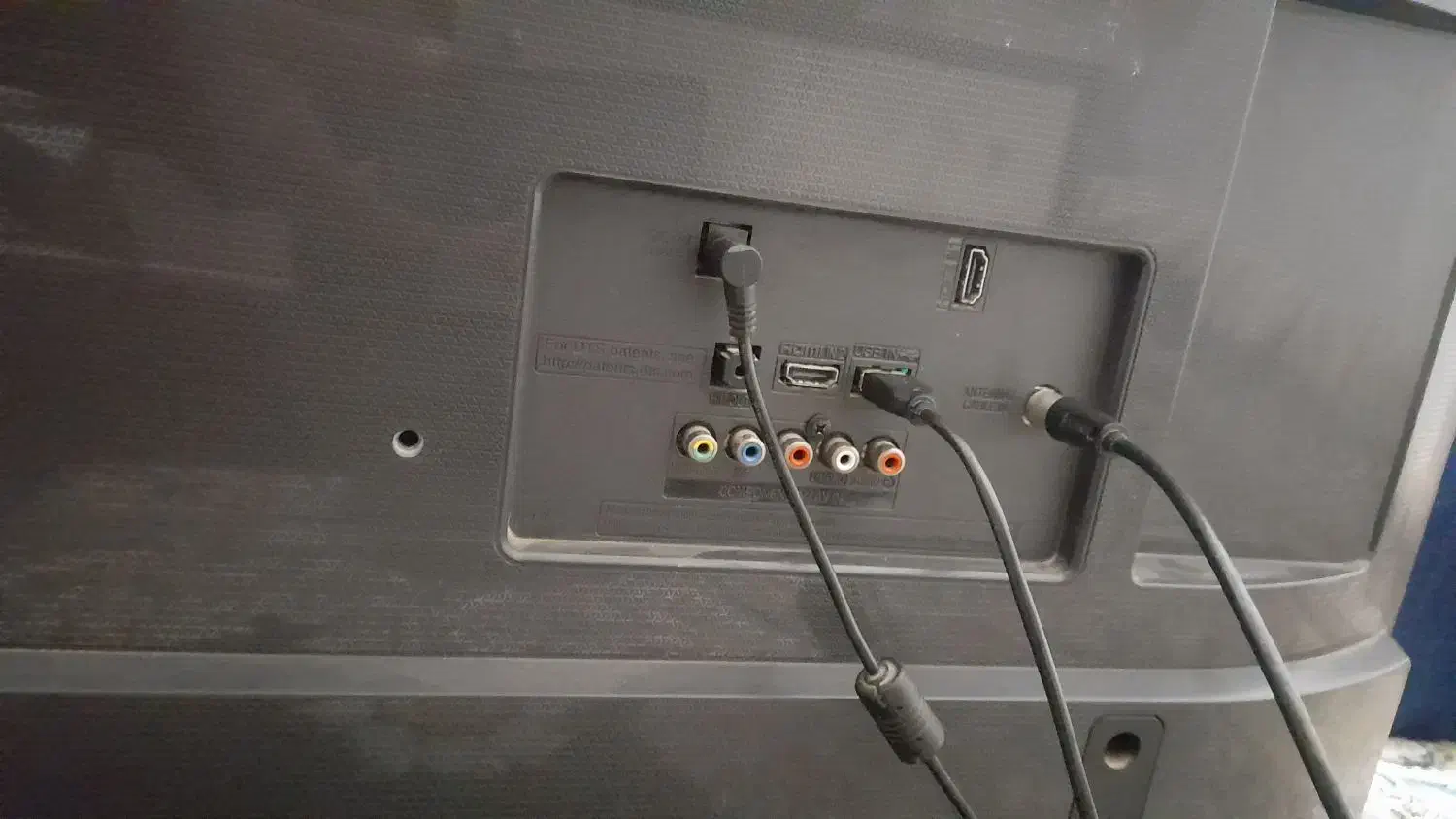 تلوزیون ال ای دی ۴۳ اصل زبان خارجی|تلویزیون و پروژکتور|تاکستان, |دیوار