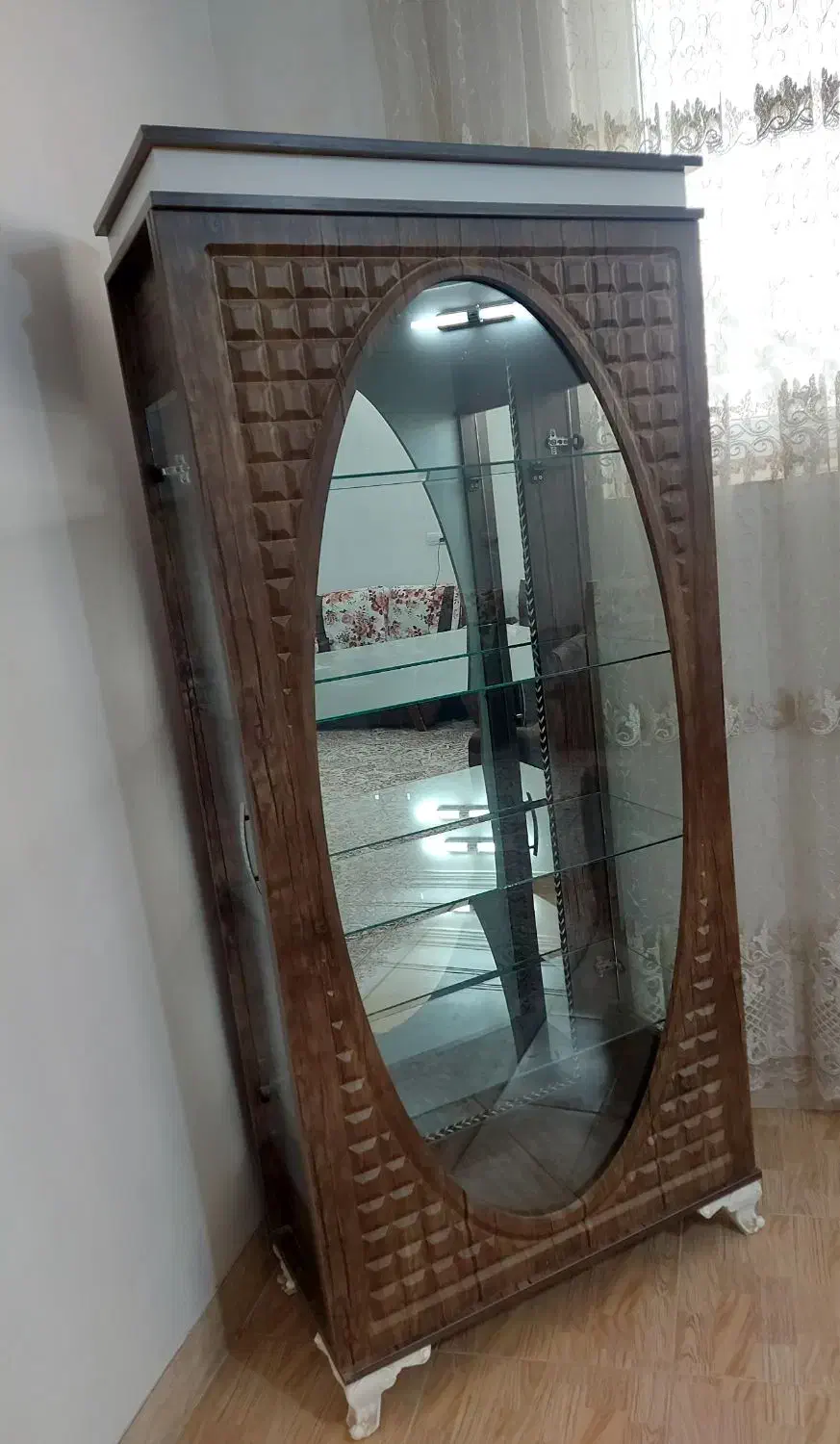 بوفه گردویی|بوفه، ویترین، کنسول|زاهدان, |دیوار