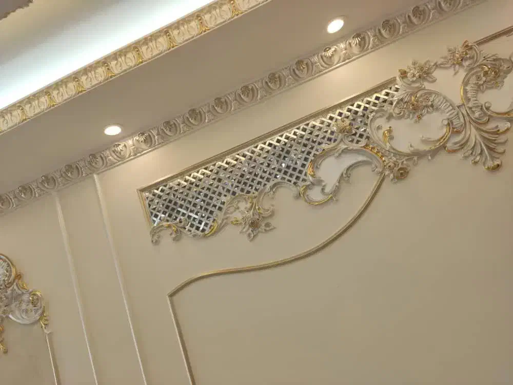 گچ بری / تولید گچبری پیش ساخته، کابینت،کاغذدیواری|مصالح و تجهیزات ساختمان|تبریز, |دیوار