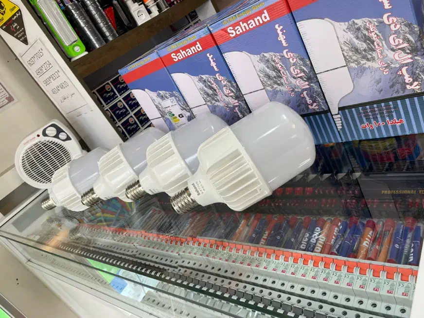 لامپ ۱۰۰ وات صنعتی ال ای دی سهندآوا ۱۲ ماه گارانتی|لامپ و چراغ|ملایر, |دیوار