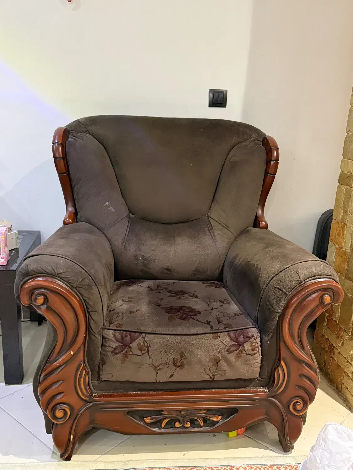 مبل طرح گل|مبلمان خانگی و میز عسلی|تنکابن, |دیوار