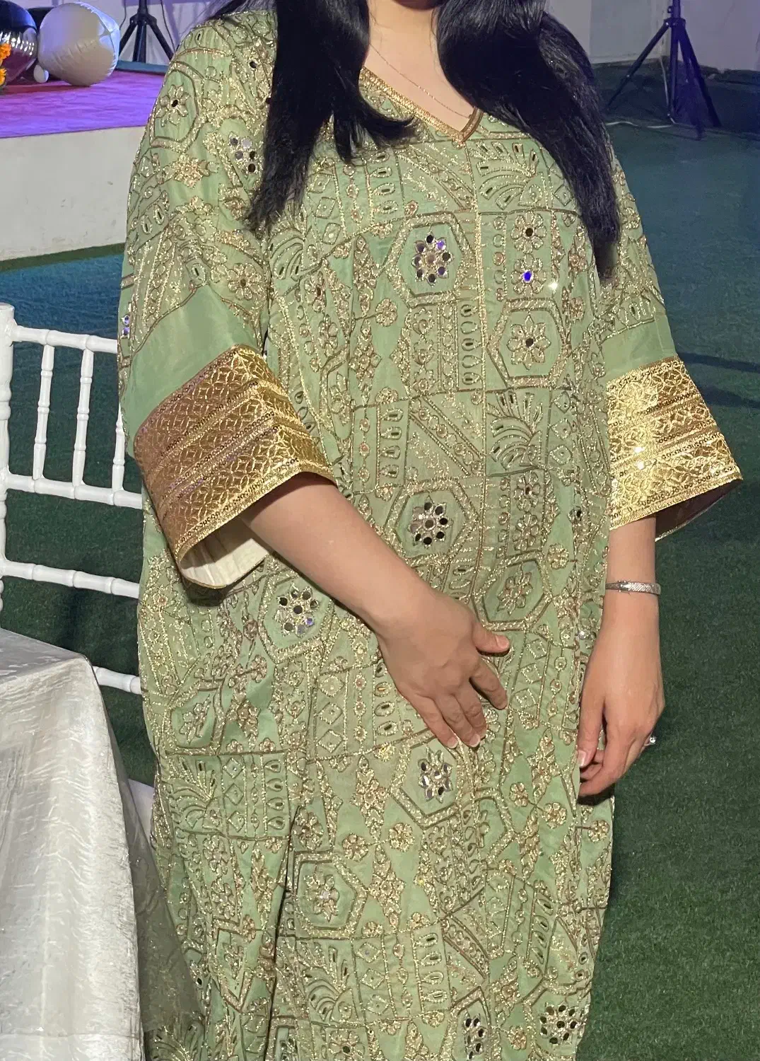 کفتان اینه کاری و سوزندوزی|لباس|جیرفت, |دیوار