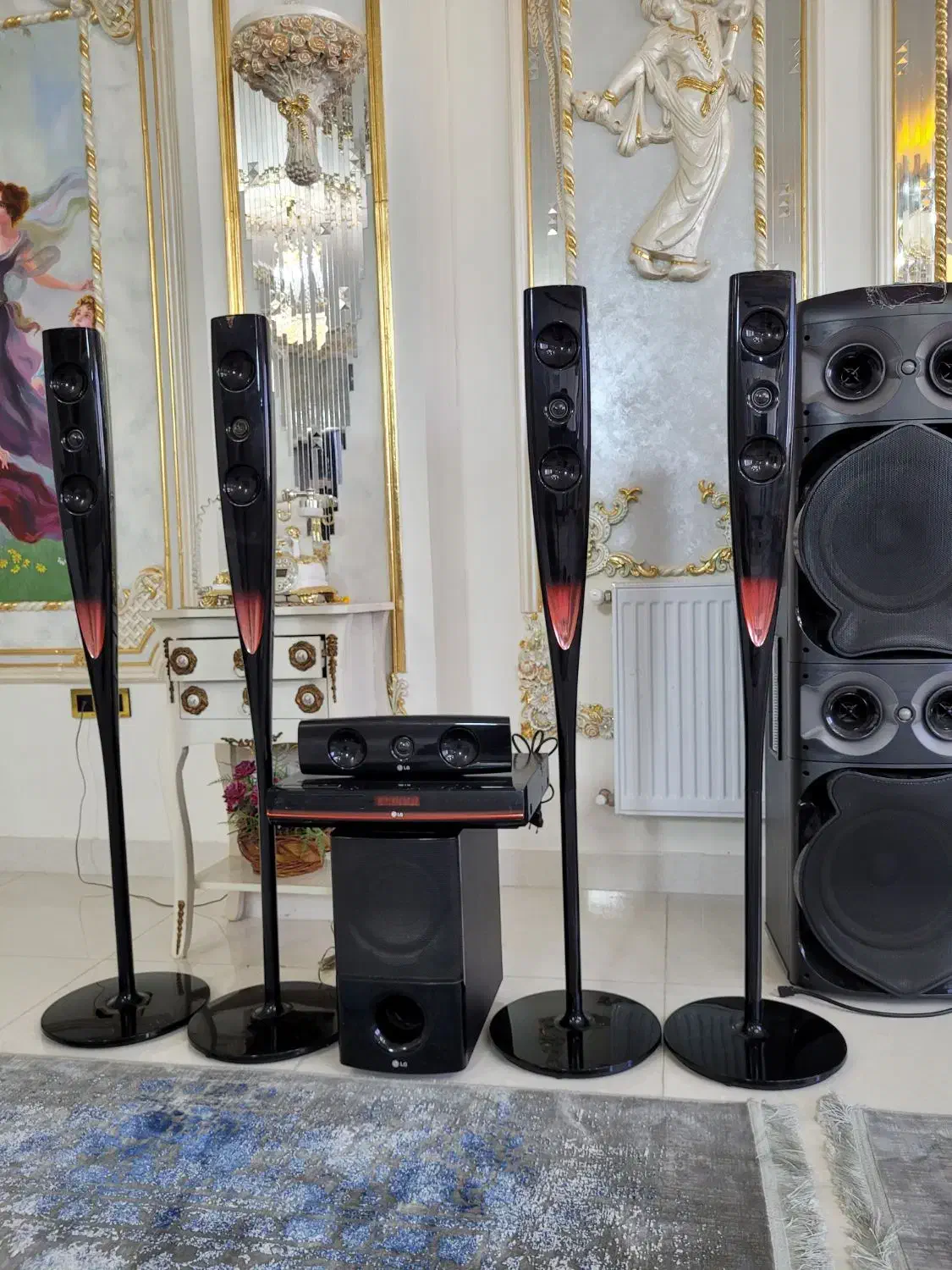 سینما خانگی الجی و سامسونگ بلوتوث دار|سیستم صوتی خانگی|کرمانشاه, |دیوار