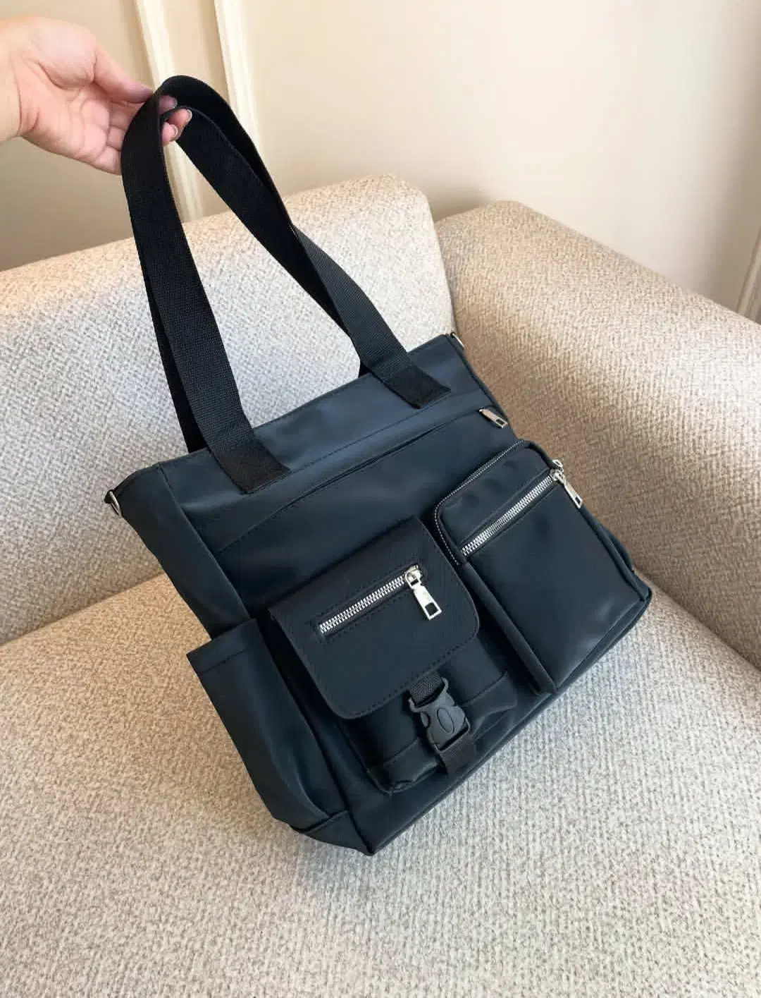 کیف دانشجویی کد ۳۵۵۷|کیف، کفش، کمربند|قم, نیروگاه|دیوار