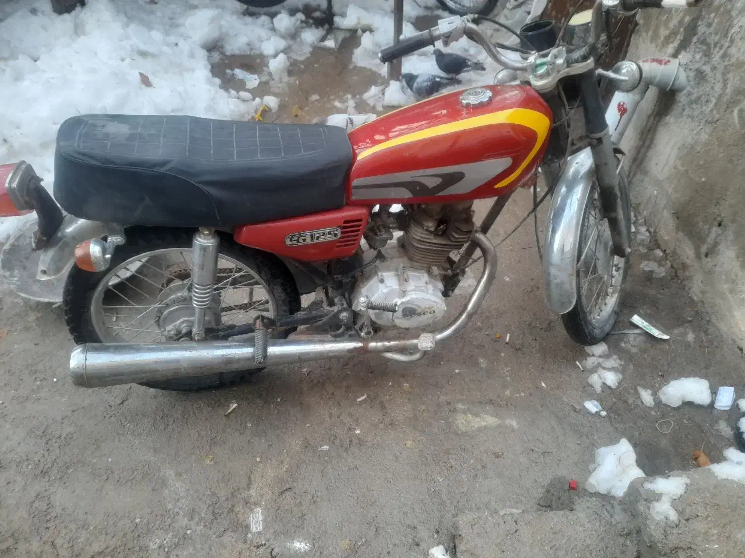 موتور مزایده|موتورسیکلت|بجنورد, |دیوار