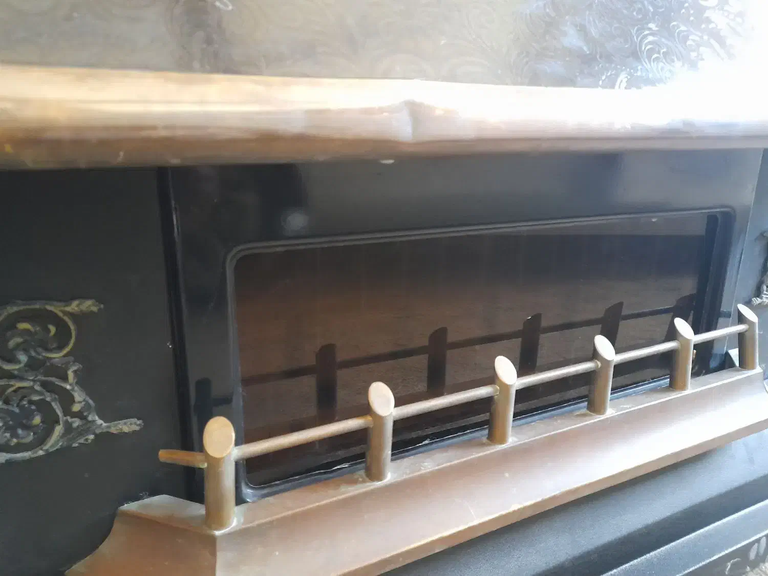 بخاری طرح شومینه ایران شرق|بخاری، هیتر، شومینه|لاهیجان, بازکیاگوراب|دیوار