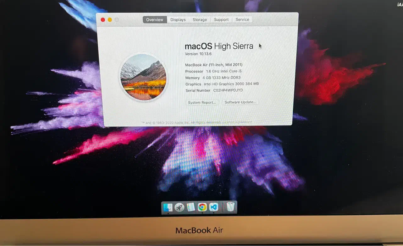 MacBook Air مک بوک ایر|رایانه همراه|تهران, زعفرانیه|دیوار