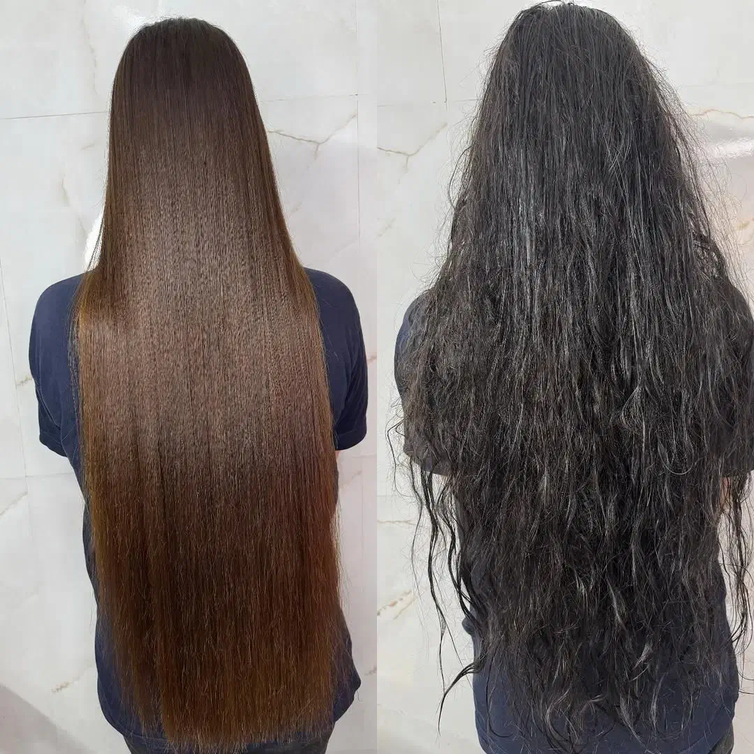 کراتین پروتئین ماندگاری یکسال فقط هزینه مواد|خدمات آرایشگری و زیبایی|چناران, |دیوار