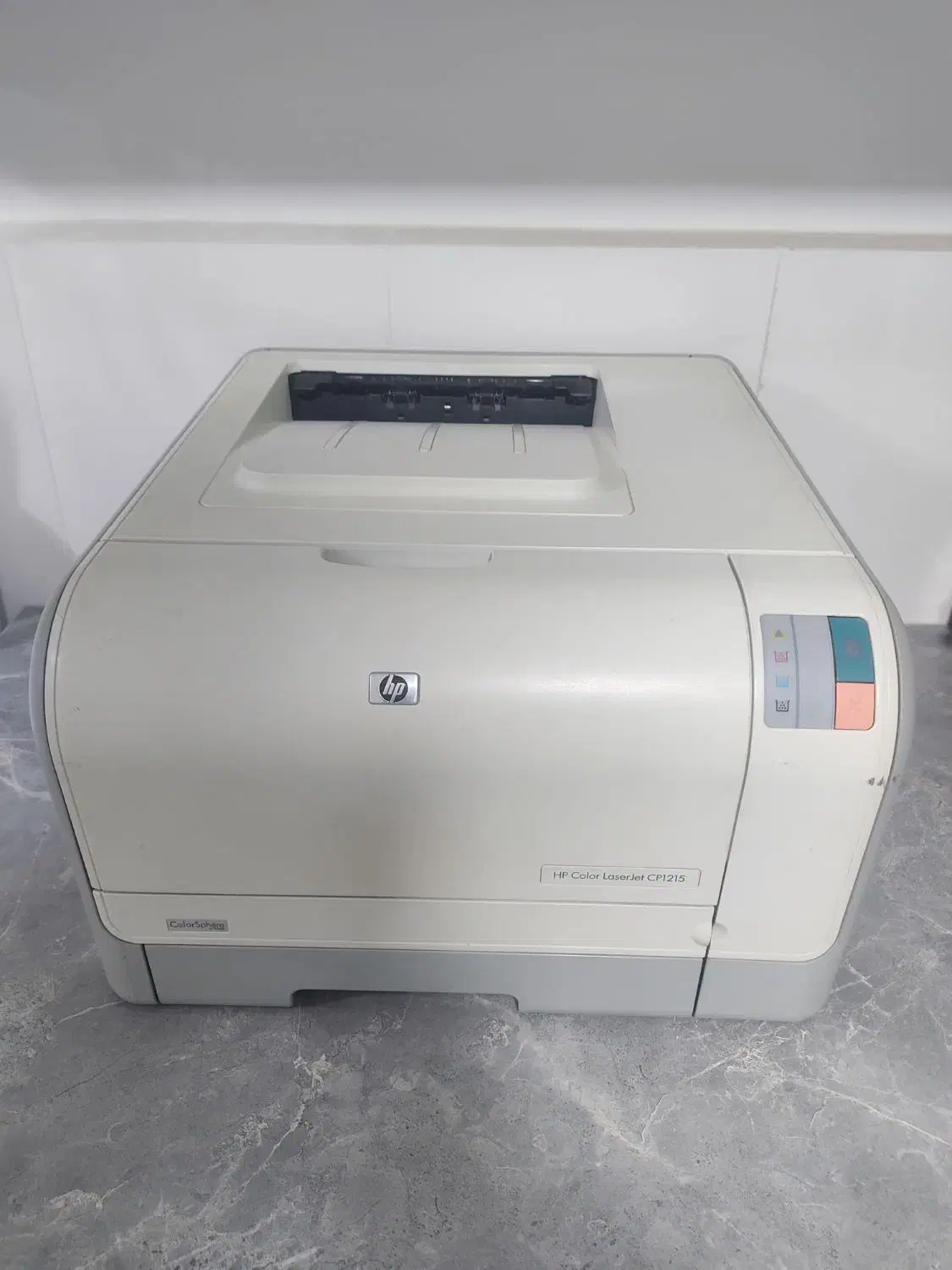 پرینتر رنگی لیزری استوک HP Color laserjet CP1215|پرینتر، اسکنر، کپی، فکس|ارومیه, |دیوار