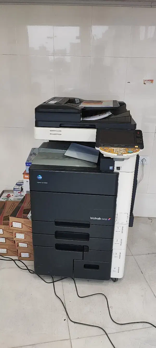 کپی رنگی کونیکا مدل c452|پرینتر، اسکنر، کپی، فکس|ارومیه, |دیوار