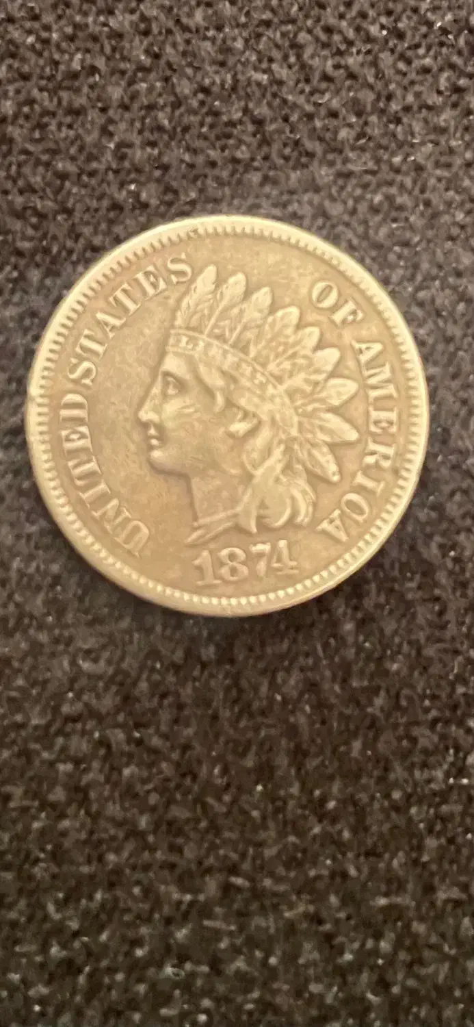 ۱ سنت امریکا ۱۸۷۱ با کیفیت|کلکسیون سکه، تمبر، اسکناس|کرج, فاز ۱ مهرشهر|دیوار