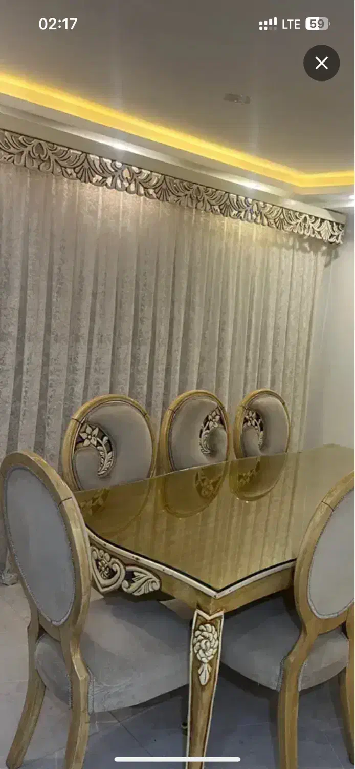 پرده پذیرایی ،رانر ،زیر پرده ،کتیبه ،والان|پرده، رانر، رومیزی|رشت, گلسار|دیوار