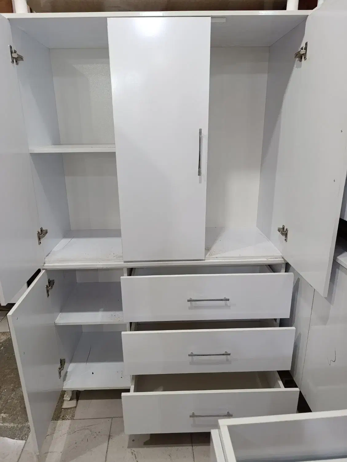 سرای تولیدی کمدلباس سفارشی اماده (آسان حمل) کد 51|جاکفشی، کمد، دراور|تبریز, |دیوار