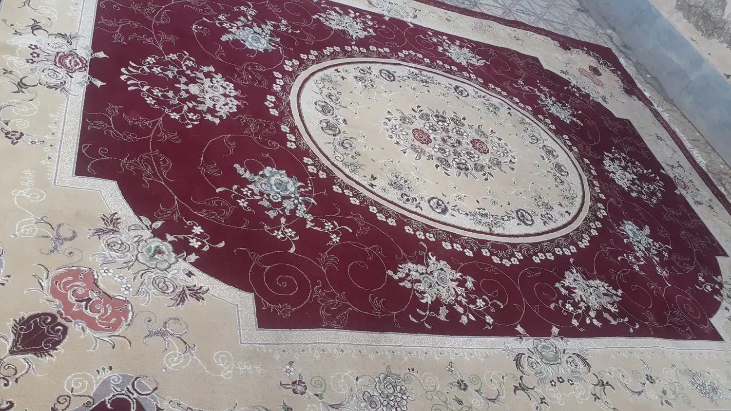 جفت فرش ۹متری اکرلیک|فرش|آران و بیدگل, |دیوار