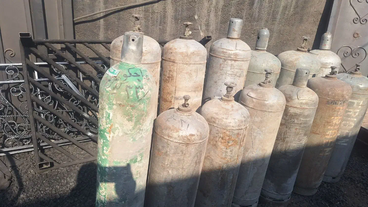 فروش ۱۵ عدد کپسول خالی هوا و گاز وارداتی|ماشین‌آلات صنعتی|تهران, خلازیر|دیوار