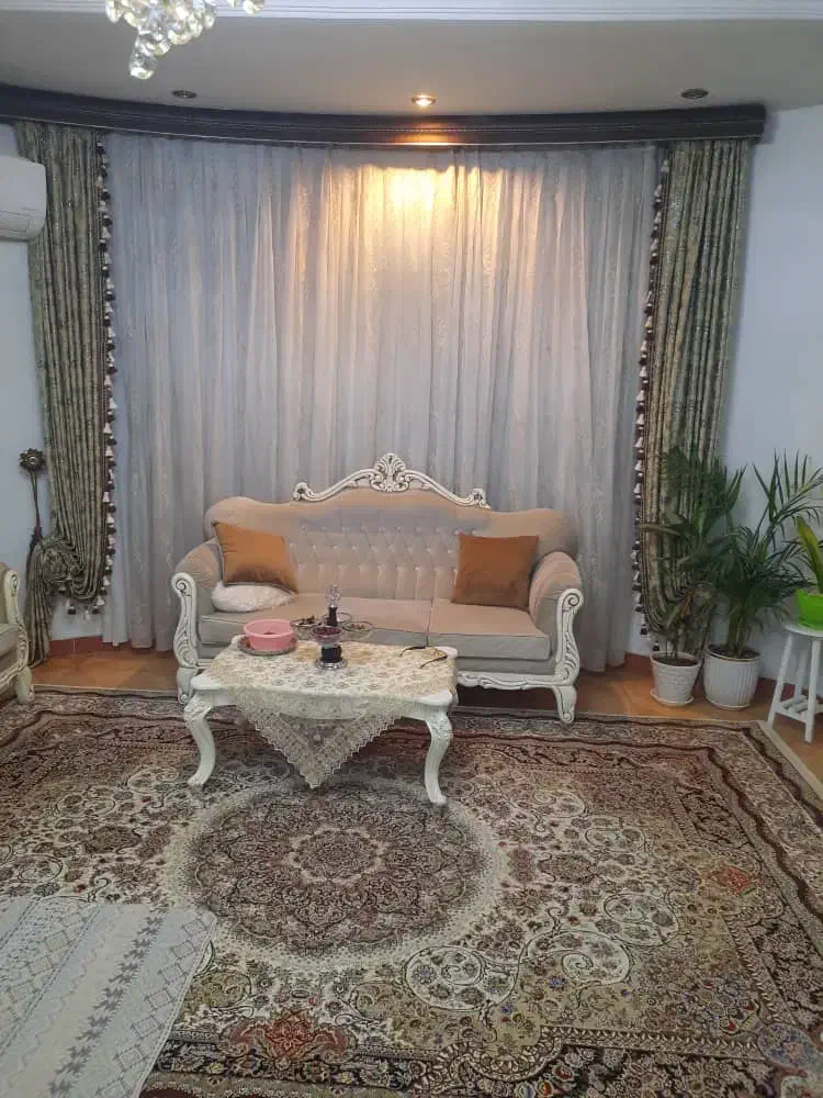 پرده حریر باوالن وقاپ پرده و آستری وچوب پرده|پرده، رانر، رومیزی|هشتگرد, هشتگرد قدیم|دیوار