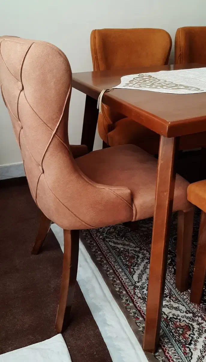 میز ناهارخوری ۶ نفره|میز و صندلی غذاخوری|اصفهان, طامه|دیوار