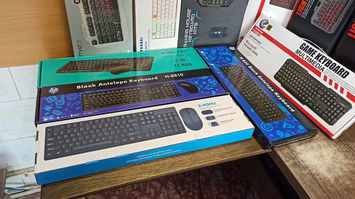 کیبورد گیمینگ|قطعات و لوازم جانبی رایانه|شیراز, بریجستون|دیوار