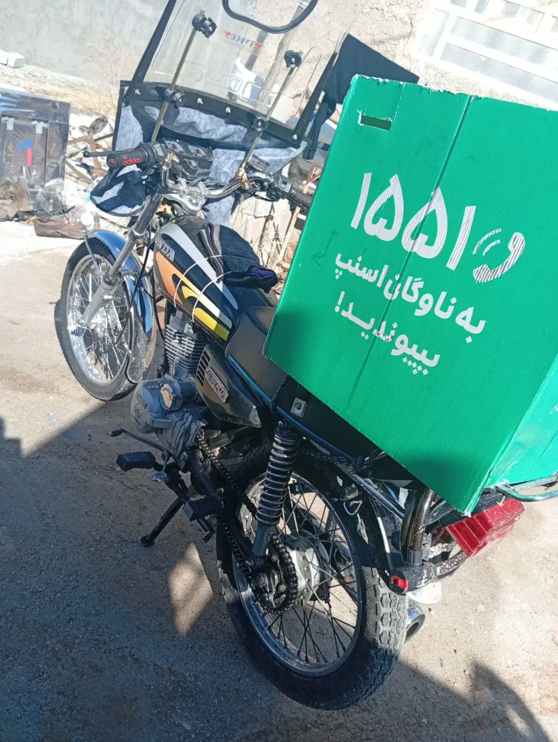 موتورسیکلت شباب 200|موتورسیکلت|یاسوج, |دیوار