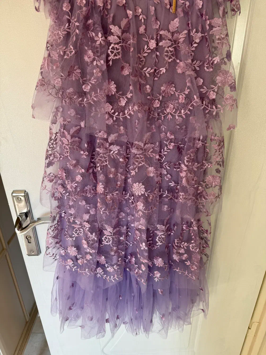 پیرهن رنگ یاسی پرکار|لباس|تبریز, |دیوار