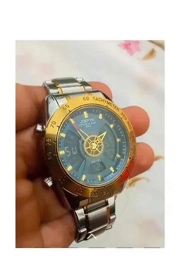 ساعت جوفاکس سه موتوره دوزمانه اصل ضد آب شبنما|ساعت|ایذه, |دیوار