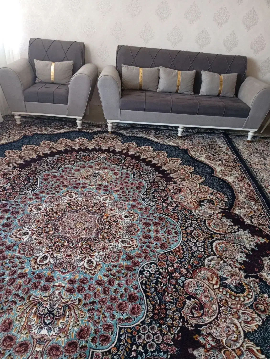 ۳عددفرش ۱۲متری ۲عددفرش ۶متری سالم و تمیز|فرش|تربت‌حیدریه, شهرک ولیعصر|دیوار