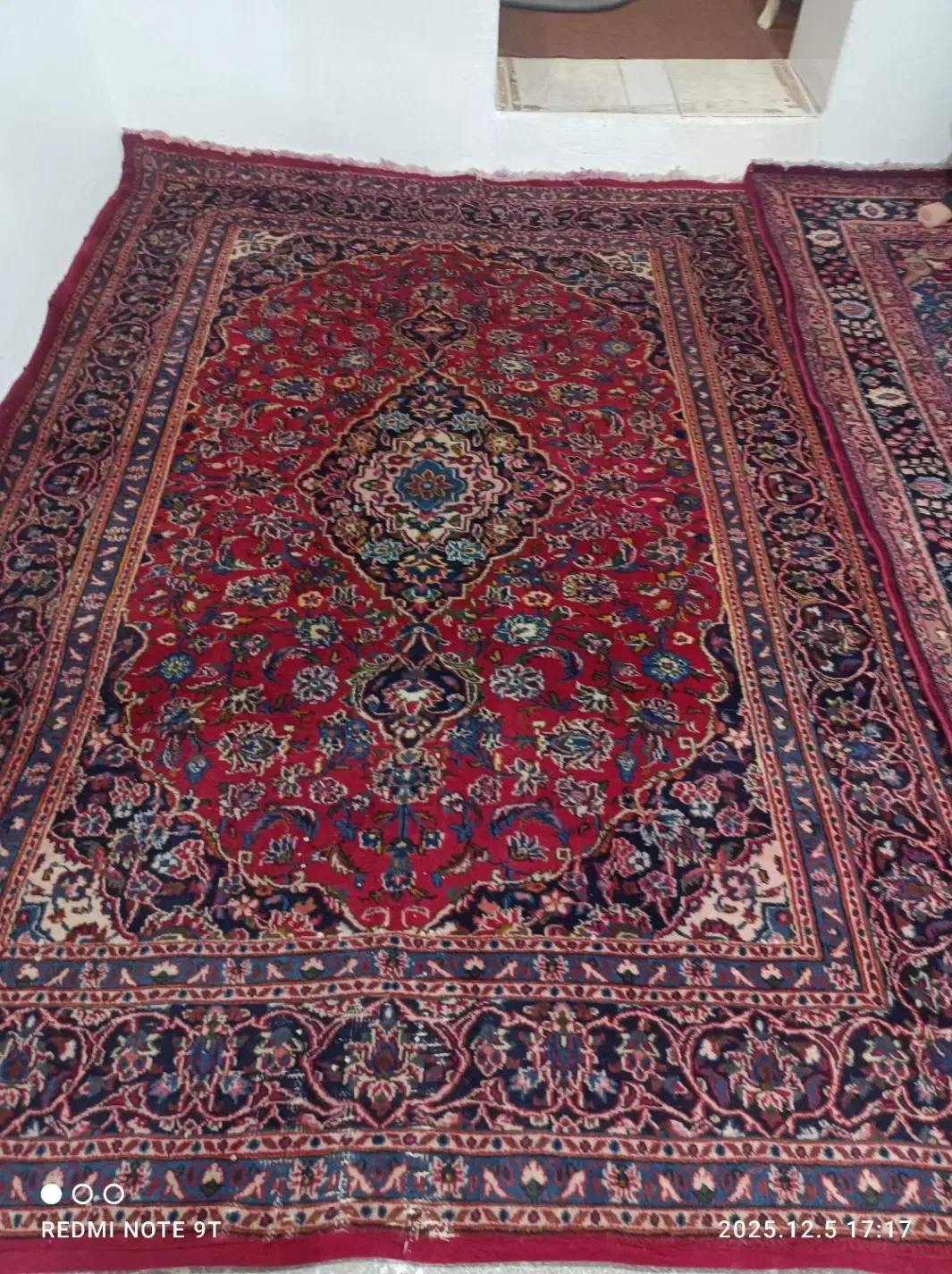 فرش دستبافت شیش متری جفتی ۱۵ تومن|فرش|صفادشت, |دیوار