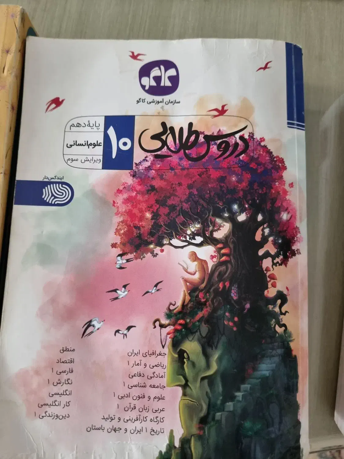 کتاب دروس طلایی ۸و ۹و ۱۰تا ۱۲ رشته انسانی|کتاب و مجله آموزشی|تهران, منیریه|دیوار