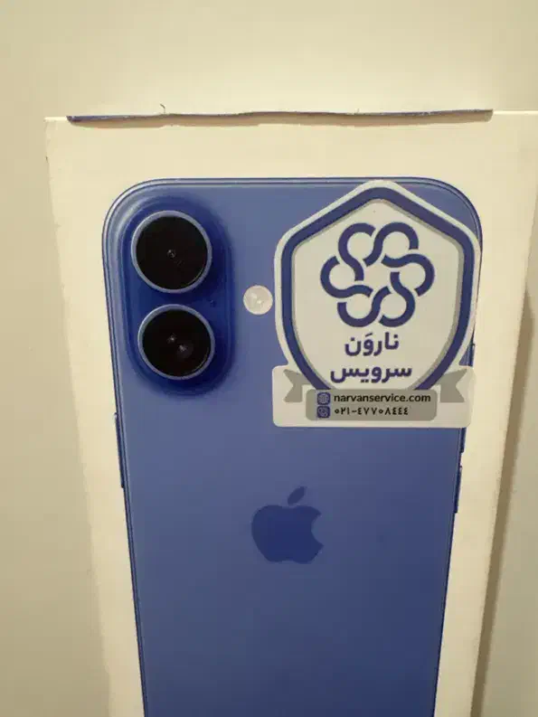 ایفون۱۶نرمال،آبی،رجیسترشده ‌باگارانتی،ch ۱۲۸|موبایل|قزوین, |دیوار