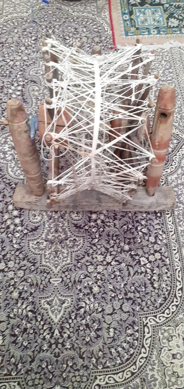 چرخ پشم رسی|چرخ خیاطی و ریسندگی|بیرجند, |دیوار