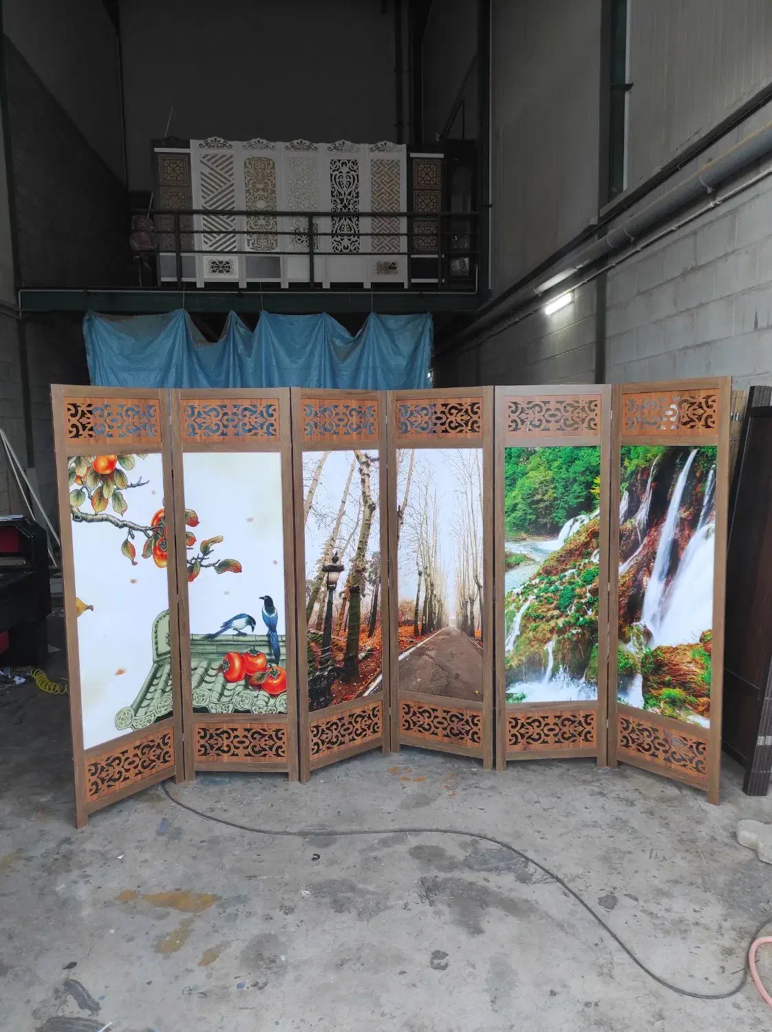 پاراوان عکس دار پارتیشن چاپی دیوار متحرک پاروان|صنایع دستی و سایر لوازم تزئینی|تهران, شهرک رضویه|دیوار