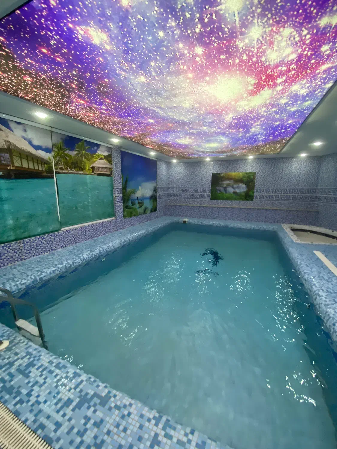 باغ ویلا داخل شاندیزاستخرآب گرم سرپوشیده|اجارهٔ کوتاهمدت ویلا و باغ|شاندیز, |دیوار