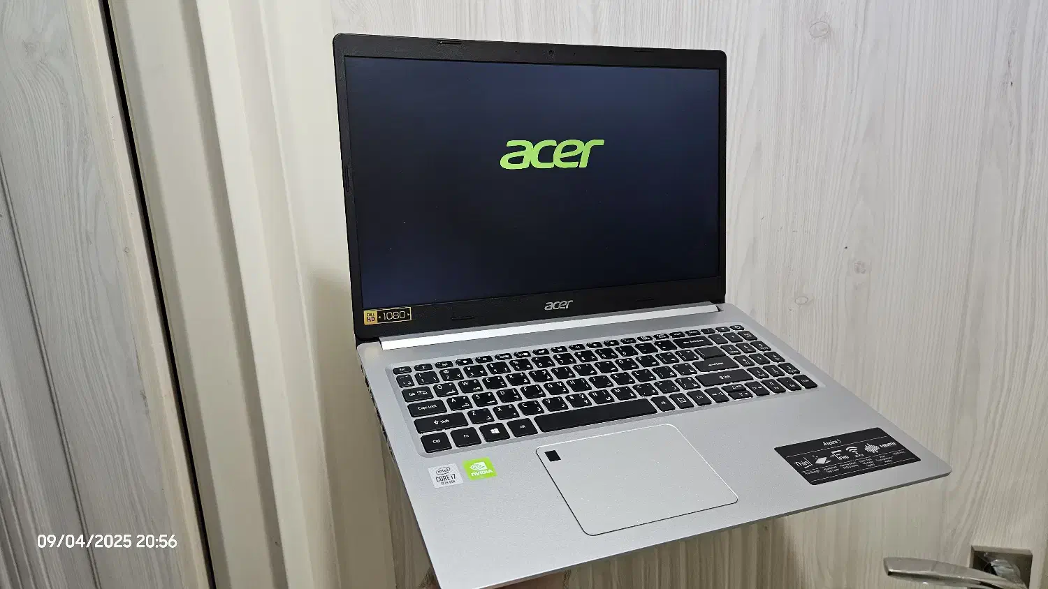 ایسر Aspire5 با گرافیک مجزا، اثر انگشت، نور کیبورد|رایانه همراه|شیراز, ابیوردی|دیوار